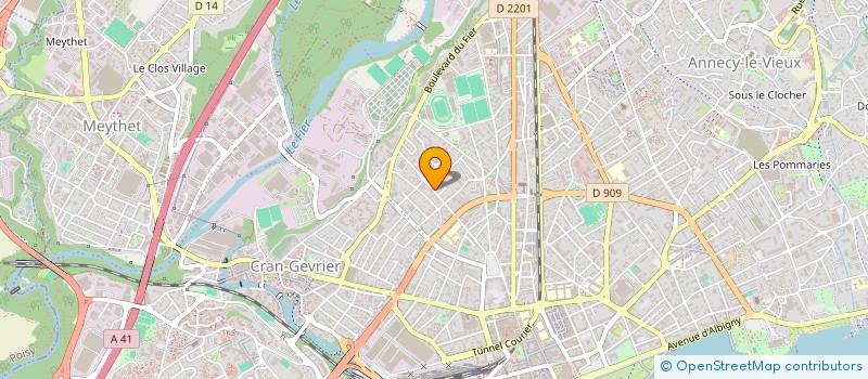 localisation de l'entreprise SERVICE DE REMPLACEMENT ALBANAIS-REGION D ANNECY  ANNECY