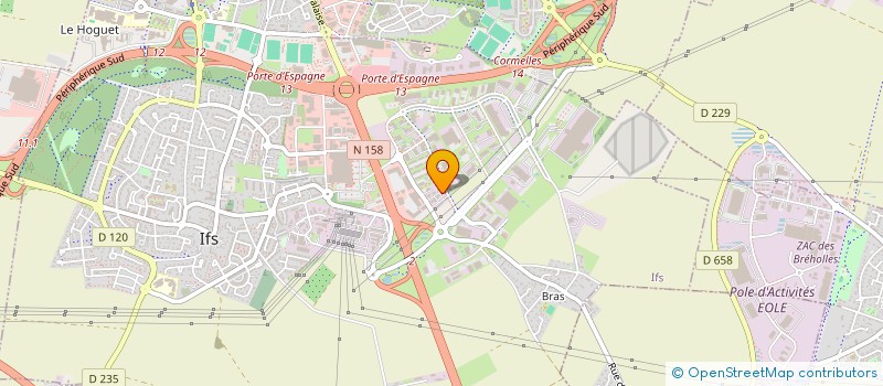 localisation de l'entreprise SERVICE DE REMPLACEMENT CALVADOS  IFS