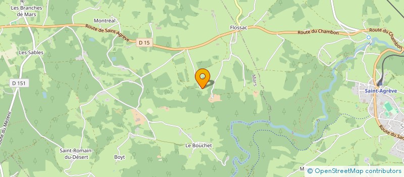 localisation de l'entreprise SERVICE DE REMPLACEMENT DU MONT CHINIAC à MARS