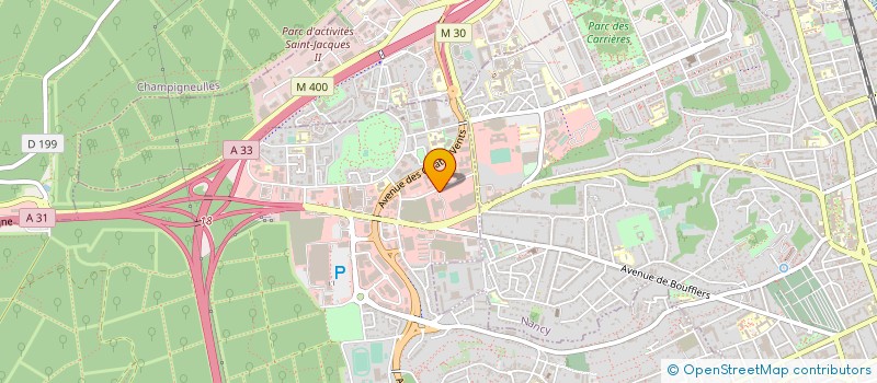 localisation de l'entreprise SERVICE DE REMPLACEMENT GRAND EST  LAXOU