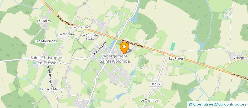 localisation de l'entreprise SERVICE DE REMPLACEMENT L'ABERGEMENT SAINTE COLOMBE à L'ABERGEMENT-SAINTE-COLOMBE