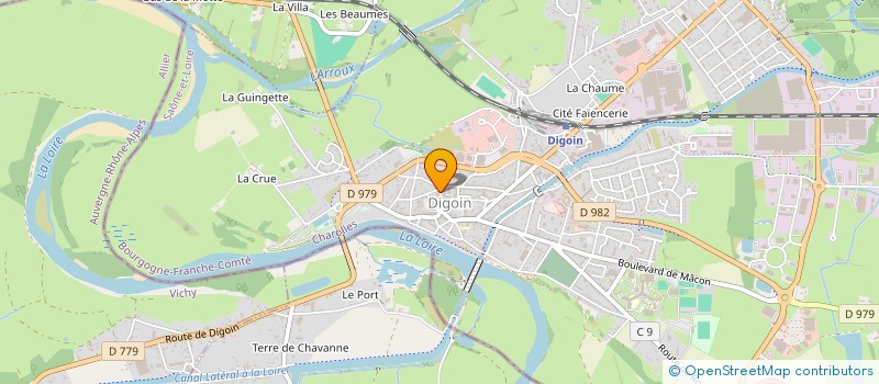 localisation de l'entreprise SERVICE DE REMPLACEMENT L'ESPERANCE à DIGOIN