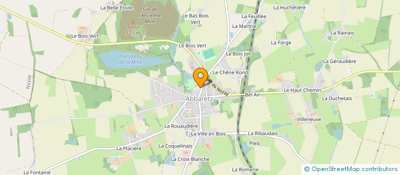 localisation de l'entreprise SERVICE DE REMPLACEMENT LA BIENVENU à NOZAY