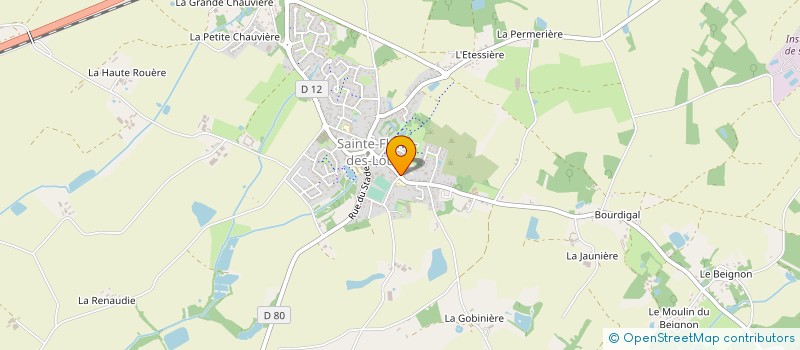 localisation de l'entreprise SERVICE DE REMPLACEMENT LA MOTHE-LES SABLES à LES ACHARDS