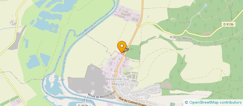 localisation de l'entreprise SERVICE DE REMPLACEMENT MEUSE à BRAS-SUR-MEUSE