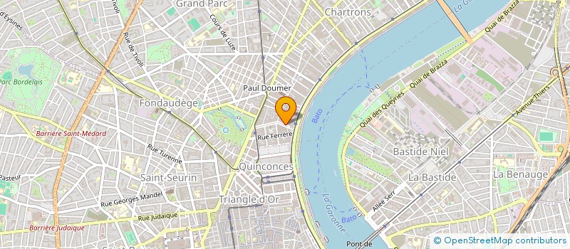 localisation de l'entreprise SERVICE DE REMPLACEMENT NOUVELLE AQUITAINE  BORDEAUX