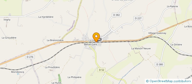 localisation de l'entreprise SERVICE DE REMPLACEMENT TERRE ET MER  QUETTREVILLE-SUR-SIENNE