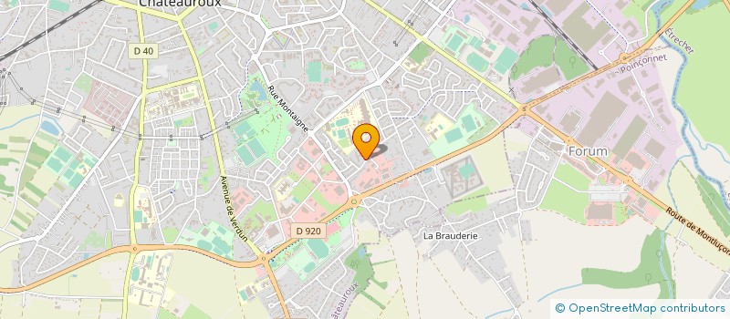 localisation de l'entreprise SERVICE DE REMPLT DE L INDRE à CHATEAUROUX