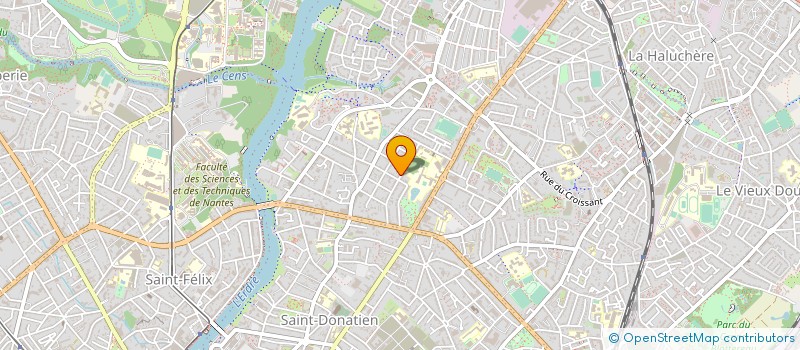 localisation de l'entreprise SERVICE DE TRAVAUX DES PAYS DE LOIRE  NANTES