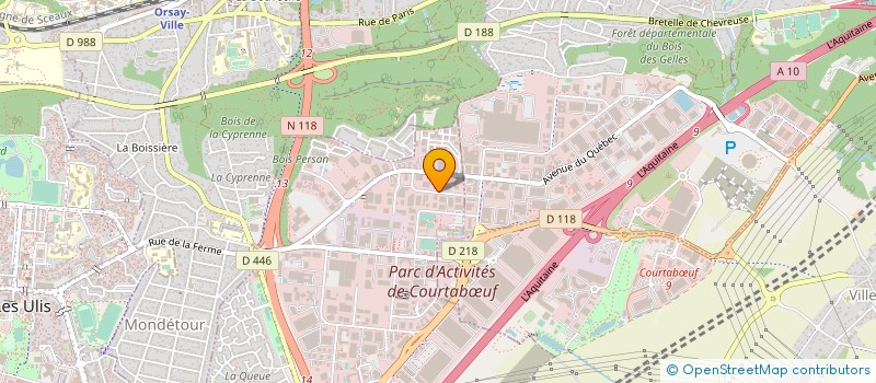 localisation de l'entreprise SERVICE DE VENTE ET DE MARKETING à LES ULIS