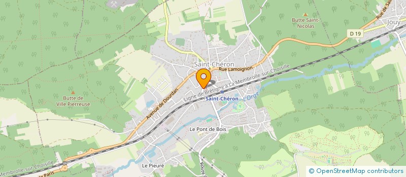localisation de l'entreprise SERVICE DEPAN PLOMBERIE à SAINT-CHERON