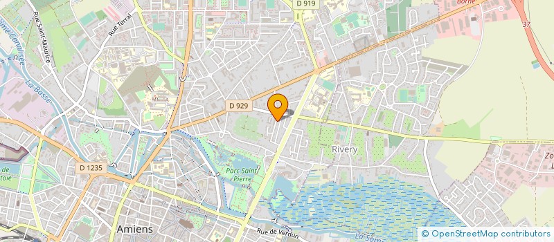 localisation de l'entreprise SERVICE DEPANNAGE CHAUFFAGE - ENTREPRISE LEMORT à AMIENS