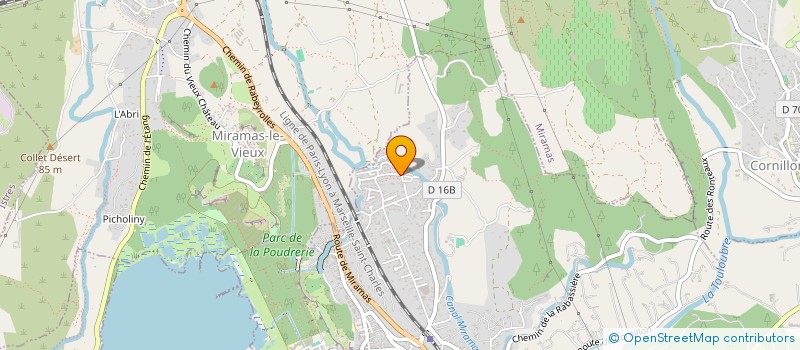 localisation de l'entreprise SERVICE DEPANNAGE SANITAIRE  SAINT-CHAMAS