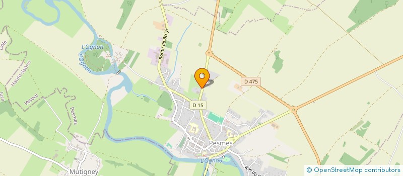 localisation de l'entreprise SERVICE DEPANNAGE TELEVISION MAGNETO  PESMES