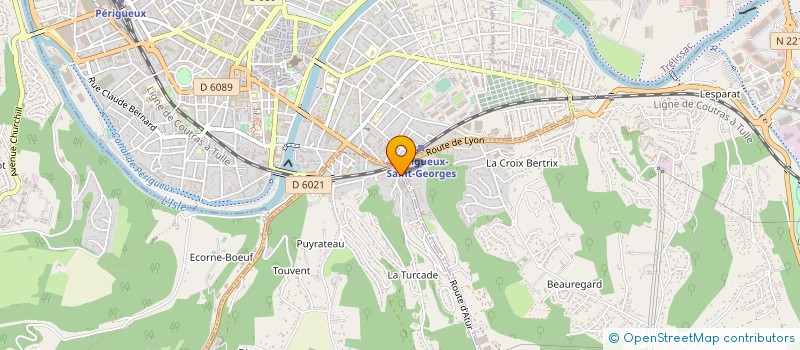 localisation de l'entreprise SERVICE DEPARTEMENTAL D'INCENDIE ET DE SECOURS DE LA DORDOGNE à SANILHAC