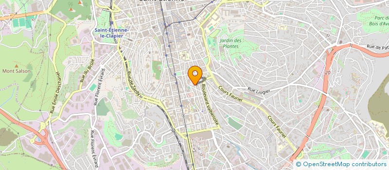 localisation de l'entreprise SERVICE DES ISOLES à SAINT-ETIENNE