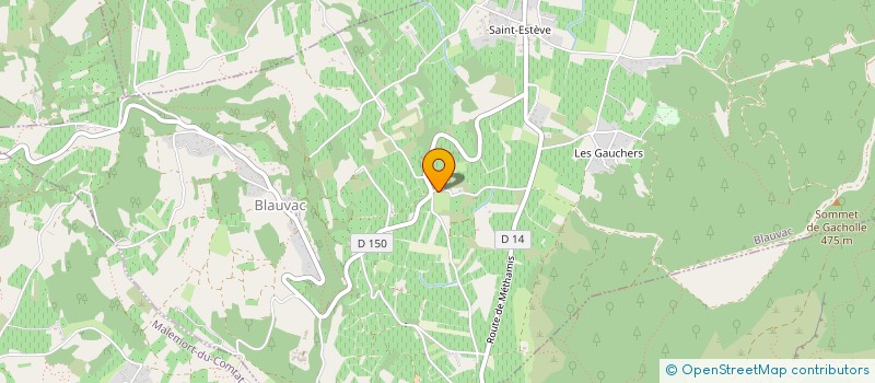 localisation de l'entreprise SERVICE DES PAINS D'AUTEL  BLAUVAC