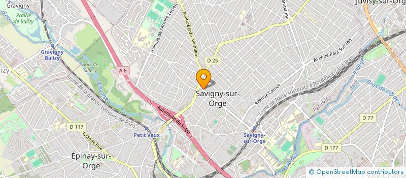 localisation de l'entreprise SERVICE DEVEL ECHANGES INTERNATIONAUX à SAVIGNY-SUR-ORGE