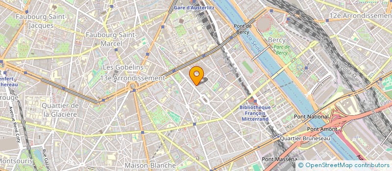 localisation de l'entreprise SERVICE DEVELOPPEMENT SCIENTIFIQUE à PARIS