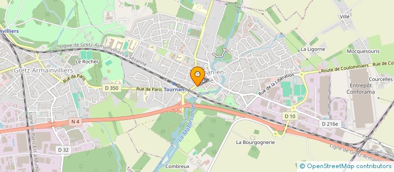 localisation de l'entreprise SERVICE DEVELOPPEMENT VIE ET ASSURANCES à GRETZ-ARMAINVILLIERS