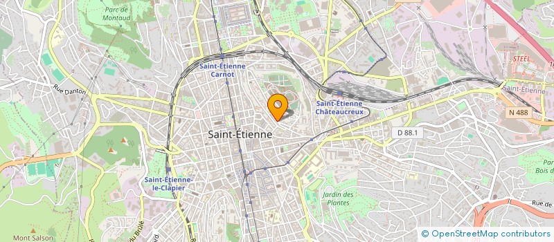 localisation de l'entreprise SERVICE DIAMANT  SAINT-ETIENNE