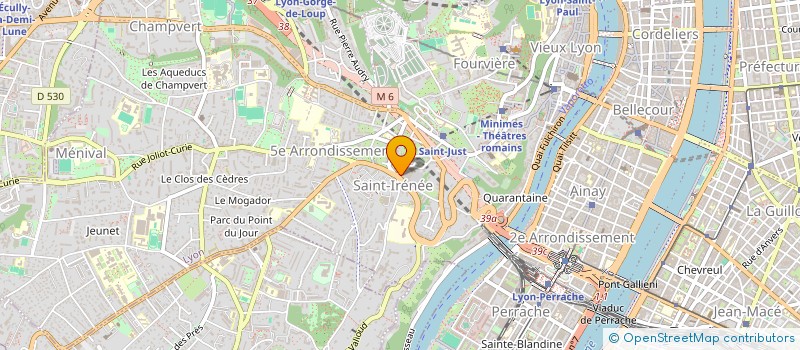localisation de l'entreprise SERVICE DIOCESAIN VOCATIONS à LYON