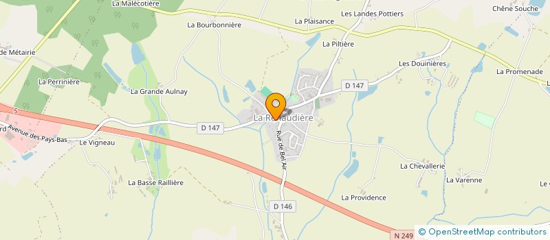 localisation de l'entreprise SERVICE DISTRIBUTION PIECES à SEVREMOINE