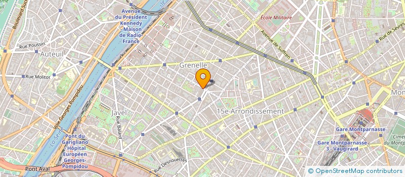 localisation de l'entreprise SERVICE DU GUESCLIN SDG à PARIS