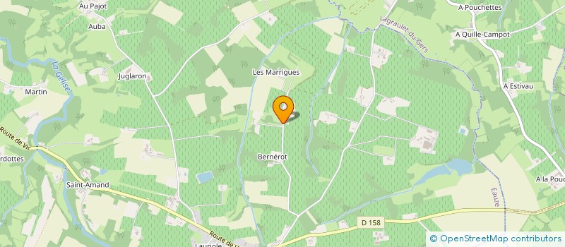 localisation de l'entreprise SERVICE EAU ET ASSAINISSEMENT DE REANS à REANS