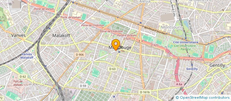 localisation de l'entreprise SERVICE ECO STAR à MONTROUGE