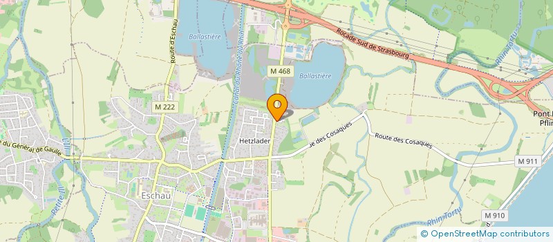 localisation de l'entreprise SERVICE EDUCATIF ET MISSION D'ENCADREMENT RENFORCE 67  ESCHAU