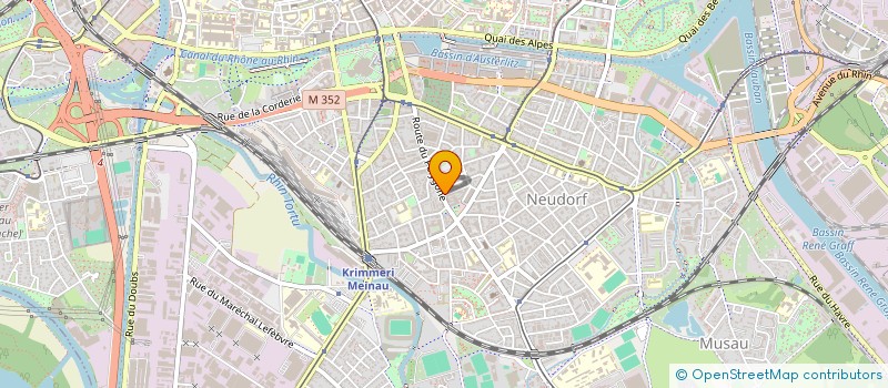 localisation de l'entreprise SERVICE EDUCATIF ET MISSION D'ENCADREMENT RENFORCE à STRASBOURG