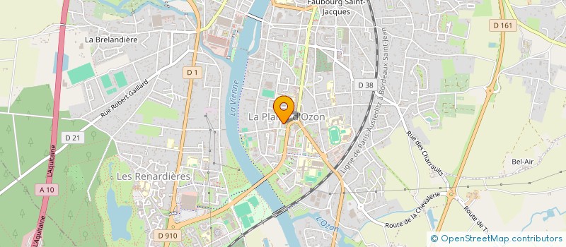 localisation de l'entreprise SERVICE ELAGAGE 61  CHATELLERAULT