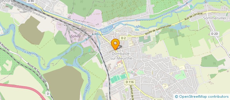 localisation de l'entreprise SERVICE ELECTRI-CONFORT  VARANGEVILLE