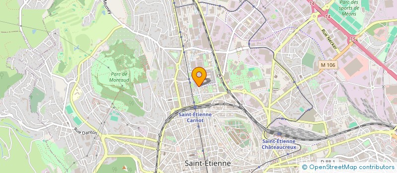 localisation de l'entreprise SERVICE ELECTRONIQUE ET MENAGER à SAINT-ETIENNE
