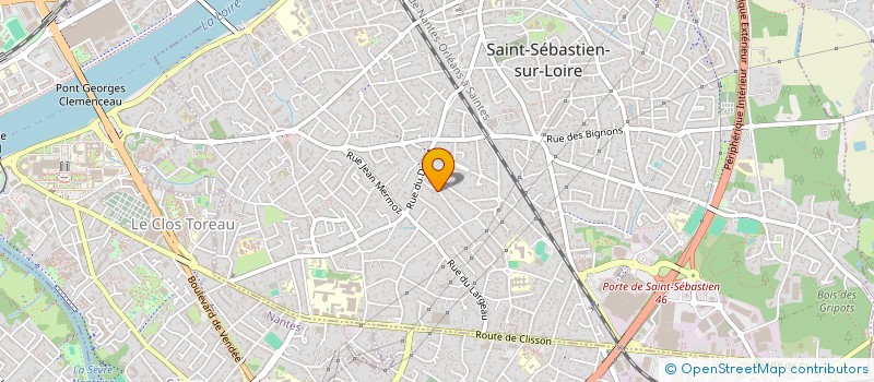 localisation de l'entreprise SERVICE ENDUIT RENOVATION DOGAN  SAINT-SEBASTIEN-SUR-LOIRE