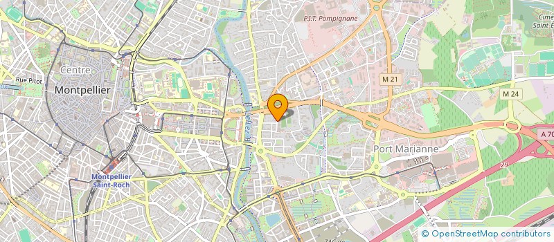 localisation de l'entreprise SERVICE ENR à MONTPELLIER