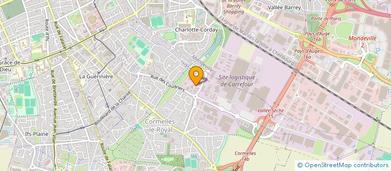 localisation de l'entreprise SERVICE ENR + à CORMELLES-LE-ROYAL