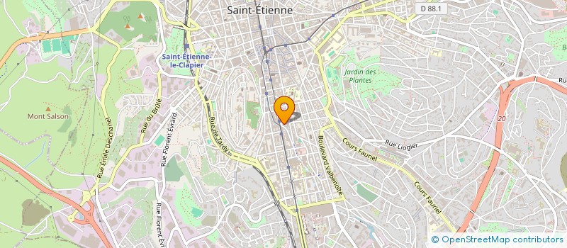 localisation de l'entreprise SERVICE ENTRETIEN NETTOYAGE MAINTENANCE  SAINT-ETIENNE