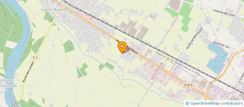 localisation de l'entreprise SERVICE ENTRETIEN SERRURERIE à SAINTE-BAZEILLE