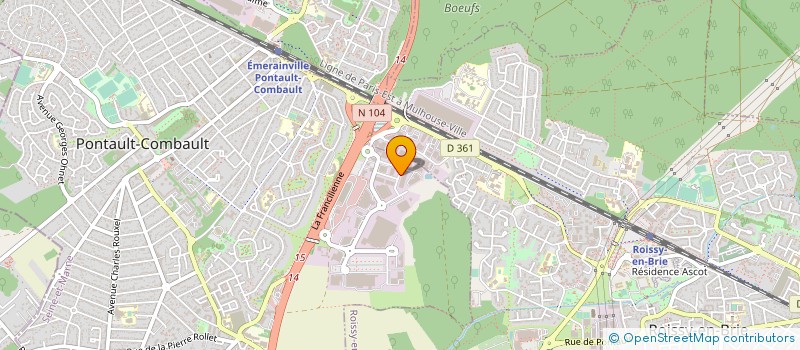 localisation de l'entreprise SERVICE EQUIP PLASTURGIE TRAVAUX INDUST  PONTAULT-COMBAULT