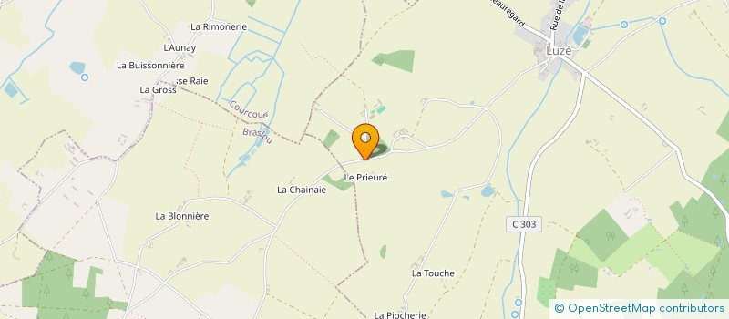 localisation de l'entreprise SERVICE ESPACES VERTS ENTRETIEN à LUZE