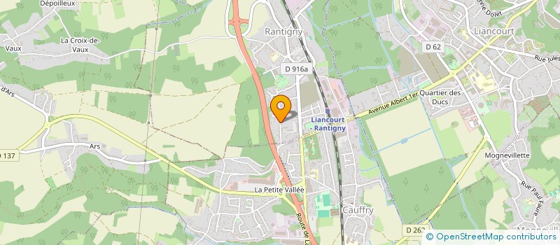 localisation de l'entreprise SERVICE ET ASSISTANCE AUX ENTREPRISES  RANTIGNY