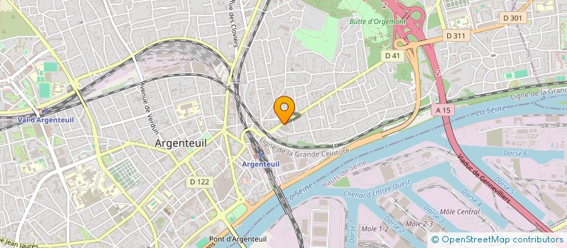 localisation de l'entreprise SERVICE ET COMPAGNIE  ARGENTEUIL