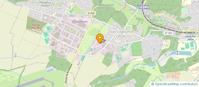 localisation de l'entreprise SERVICE ET DISTRIBUTION à LES LOGES-EN-JOSAS