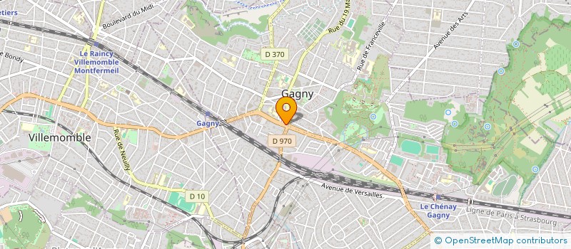 localisation de l'entreprise SERVICE ET DISTRIBUTION AUTOMATIQUE à GAGNY
