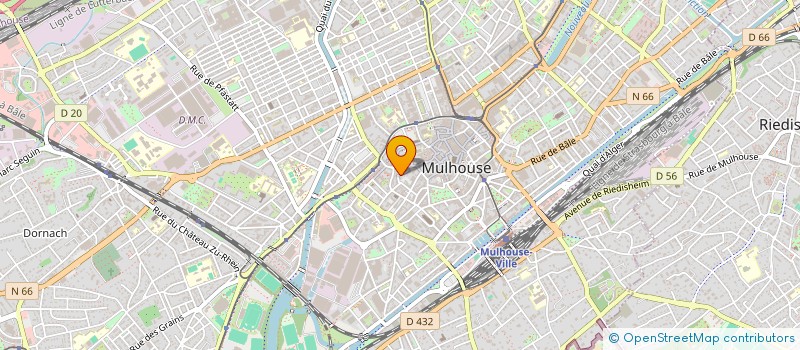 localisation de l'entreprise SERVICE ET REALISATION DU BATIMENT  MULHOUSE