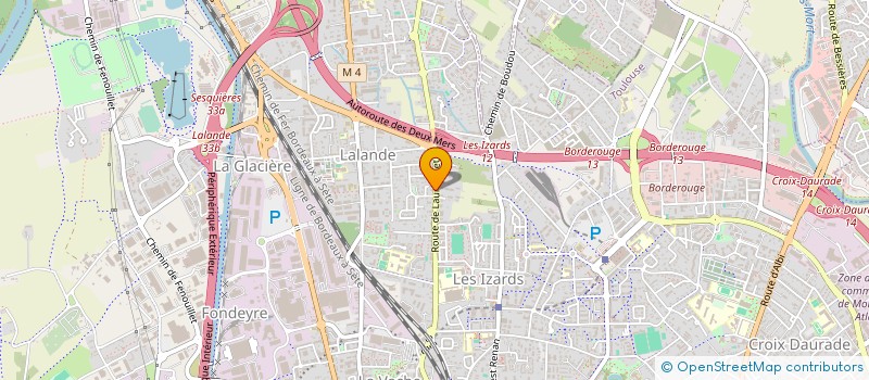 localisation de l'entreprise SERVICE ET TRAVAUX 31 à TOULOUSE