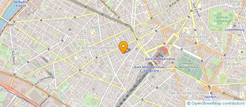 localisation de l'entreprise SERVICE ETABLISSEMENTS HANDICAPES à PARIS