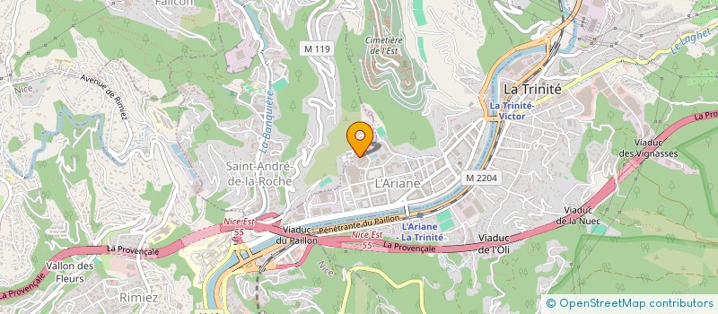 localisation de l'entreprise SERVICE ETANCHE BATIMENT  NICE